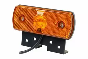 Фонарь габаритный 152-00-1 желтый с кронштейном